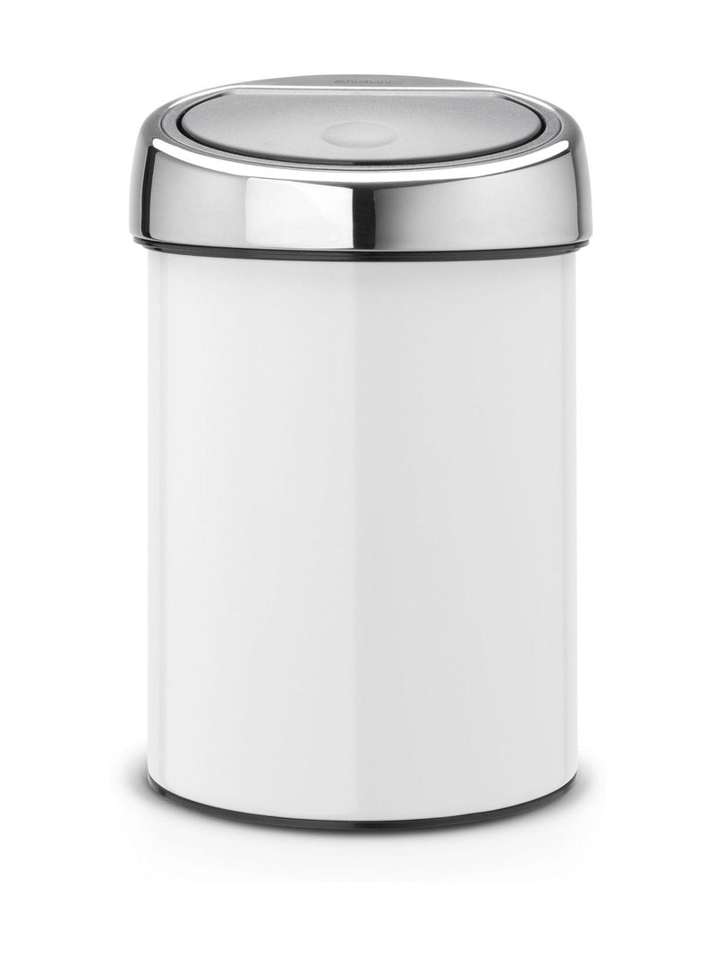 Brabantia White Touch Bin 3L - British product