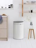 Brabantia white kitchen bin 40L - British product