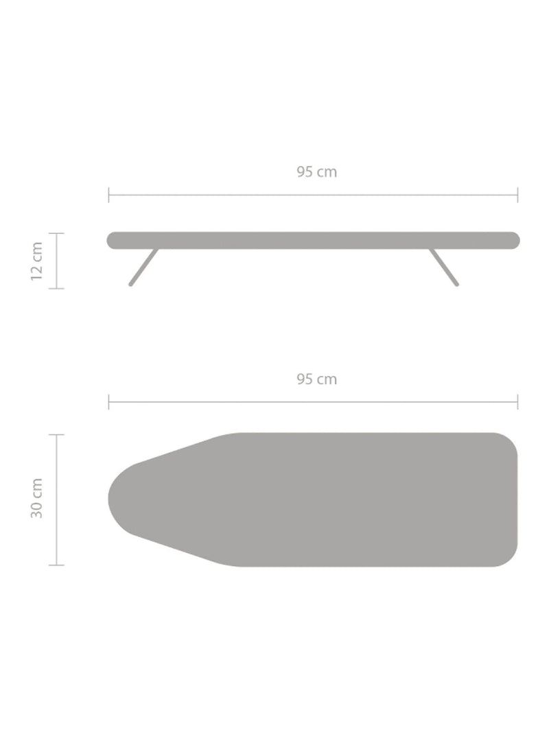 Brabantia Morning Breeze table top ironing board 95x30 cm (British brand)