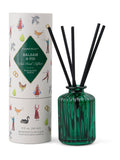 Paddywax Christmas 5fl oz147ml Ribbed Glass Diffuser
