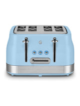 Next Swan Blue 1860W Retro 4 Slice Toaster- Buy online at McGrocer