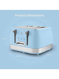 Swan Retro 4 Slice Toaster, UK version
