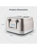 Swan Retro 4-slice toaster (British brand)