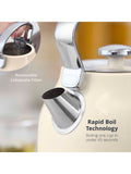Swan Cream Retro Traditional Electric Kettle 1.7 Litre (British brand)