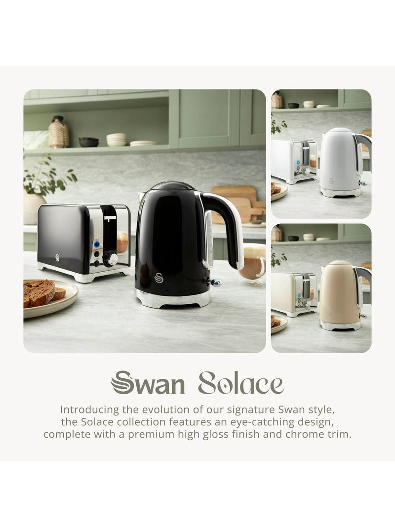 Swan Solace cordless kettle 1.7L (British brand)