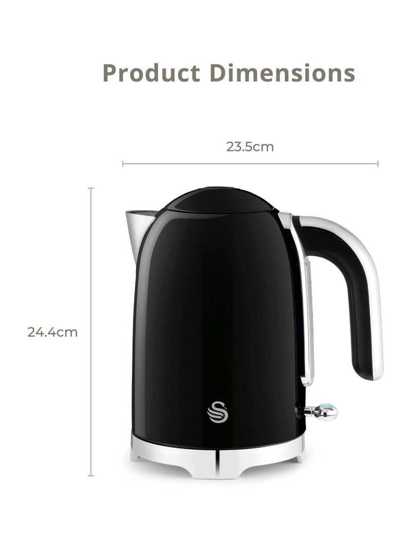 Swan Solace cordless kettle 1.7L (British brand)