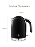 Swan Solace cordless kettle 1.7L (British brand)