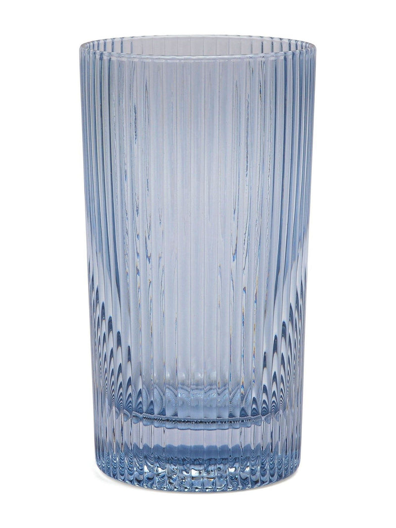 Here''s How Set of 2 Blue The Stella Highball Glasses