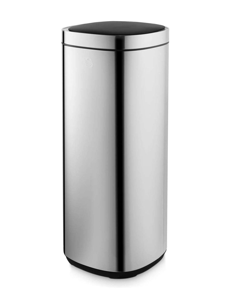 Swan stainless steel square sensor bin 50L (British brand)