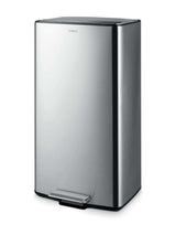 Next Tower Stainless Steel 40L Rectangular Pedal Bin- Buy online at McGrocer