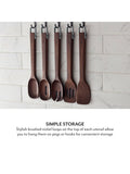 Sur La Table walnut wooden utensil set (British brand)