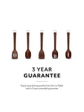 Sur La Table walnut wooden utensil set (British brand)