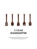 Sur La Table walnut wooden utensil set (British brand)