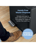 Tower black 40L pedal bin (British brand)