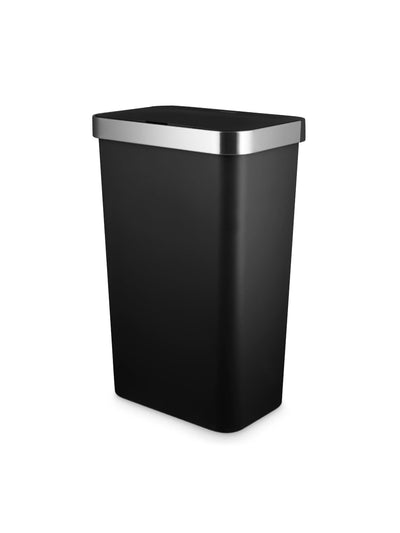 Next Tower Black Rectangular Sensor Bin Kitchen Waste Storage 50L- Buy online at McGrocer