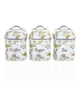 Next Laura Ashley Elveden White 3-Piece Canister Set- Buy online at McGrocer