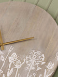 Voyage Maison Grey Fleur Et Faune wooden clock 60cm (British brand)