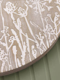 Voyage Maison Grey Fleur Et Faune wooden clock 60cm (British brand)