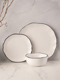 Style Sisters White 12 Piece Dinner Set