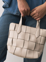 Next Hand Held Bag Bone Weave- Buy online at McGrocer