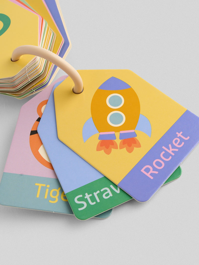 JoJo Maman Bébé alphabet flash cards for toddlers (British brand)