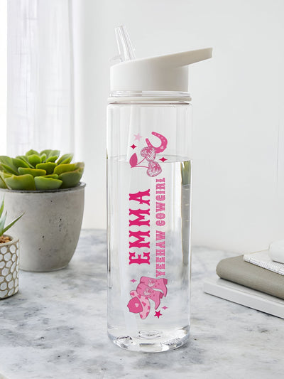 Next PMC Personalised Cowgirl Water Bottle 750ml- Buy online at McGrocer