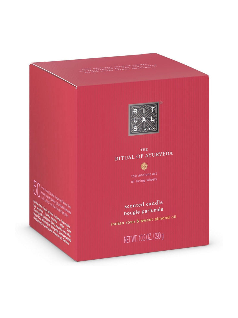 Rituals Sweet Almond Oil & Indian Rose scented candle 290g, UK version