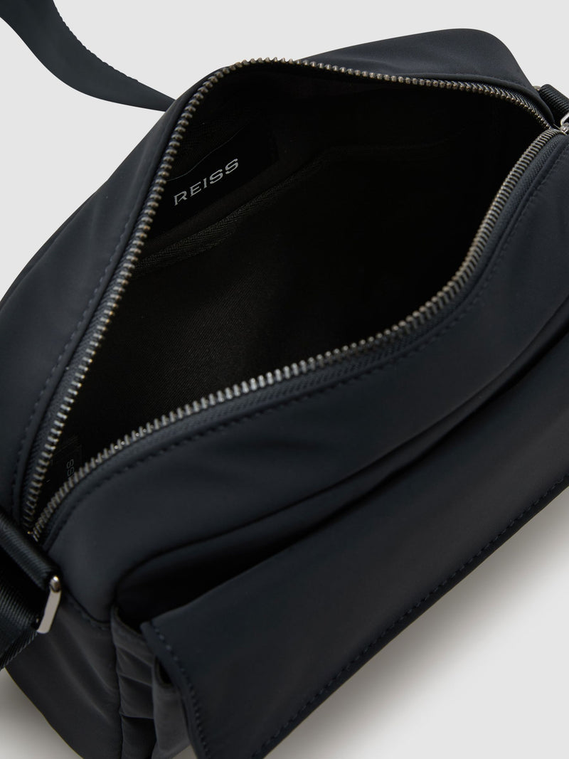 Reiss Navy Denis Technical Crossbody Bag, UK version
