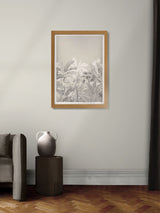Next Graham & Brown Taupe Congo Wood Frame Small Wall Art- Buy online at McGrocer