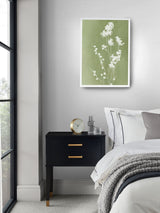 Next Graham & Brown Green Flower Press Wall Art Frame- Buy online at McGrocer
