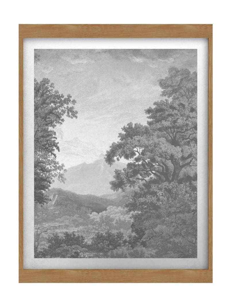 Graham & Brown sunset sketch wood frame, UK version