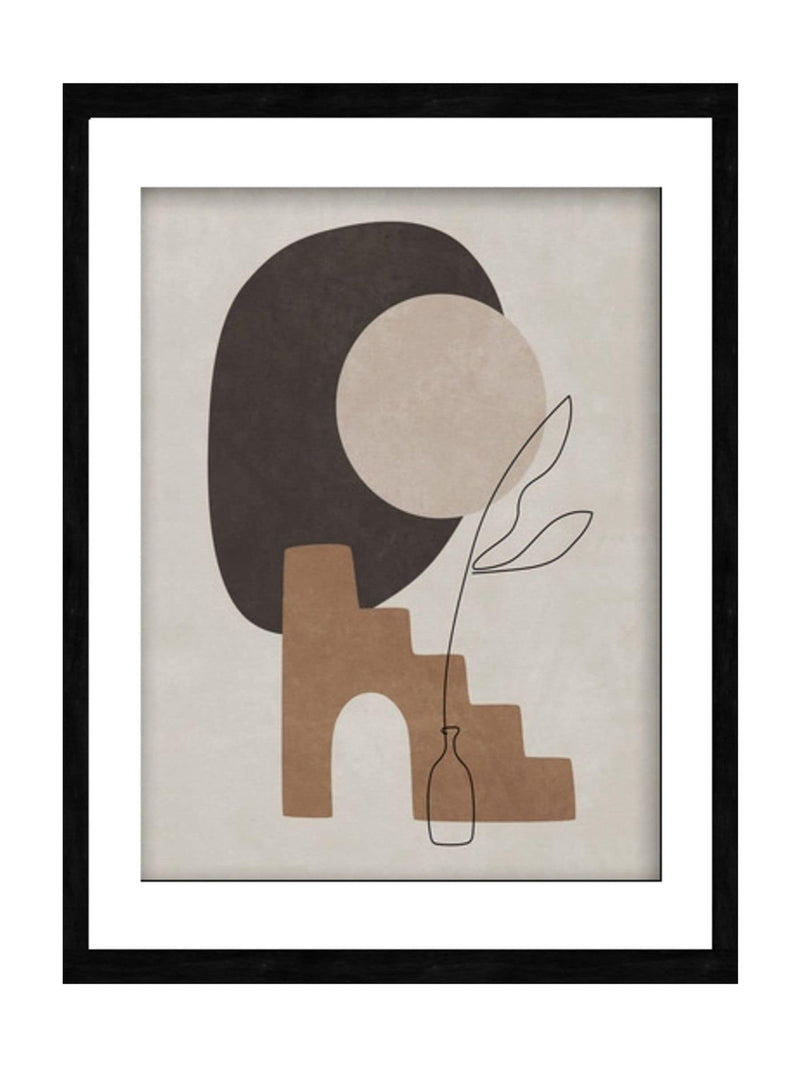 Graham & Brown Terracotta Terrace wall art frame, imported from the UK
