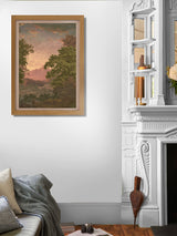 Next Graham & Brown Sketch Forest Sunset Multicolour Framed Wall Art- Buy online at McGrocer