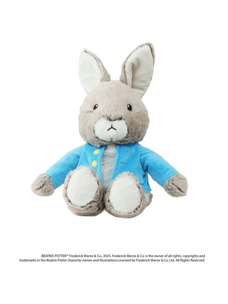 Warmies Blue Large Peter Rabbit heatable soft toy, imported from the UK