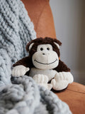 Warmies heatable monkey plush toy large, imported from the UK