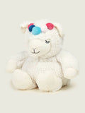 Warmies white large llama heatable soft toy, UK version