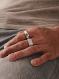 The Diamond Store men's diamond signet ring 1.00ct sterling silver (British brand)