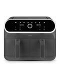 Tower Graphite 8L Dual Basket Air Fryer, imported from the UK