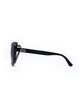 Storm black cat eye sunglasses with UV400 protection, UK version
