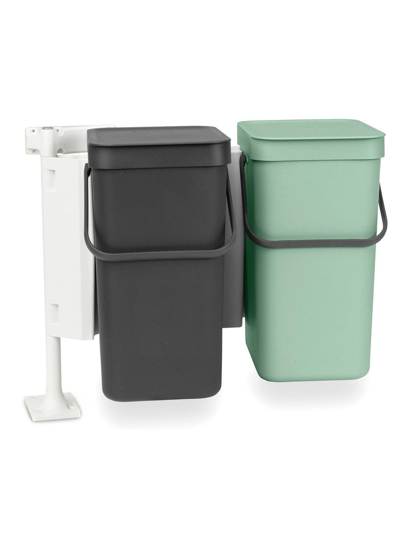 Brabantia Sort & Go built-in bin 2x12L, imported from the UK