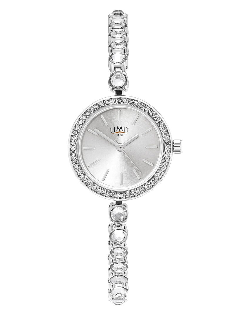 Limit Silver 26mm analogue watch - British product