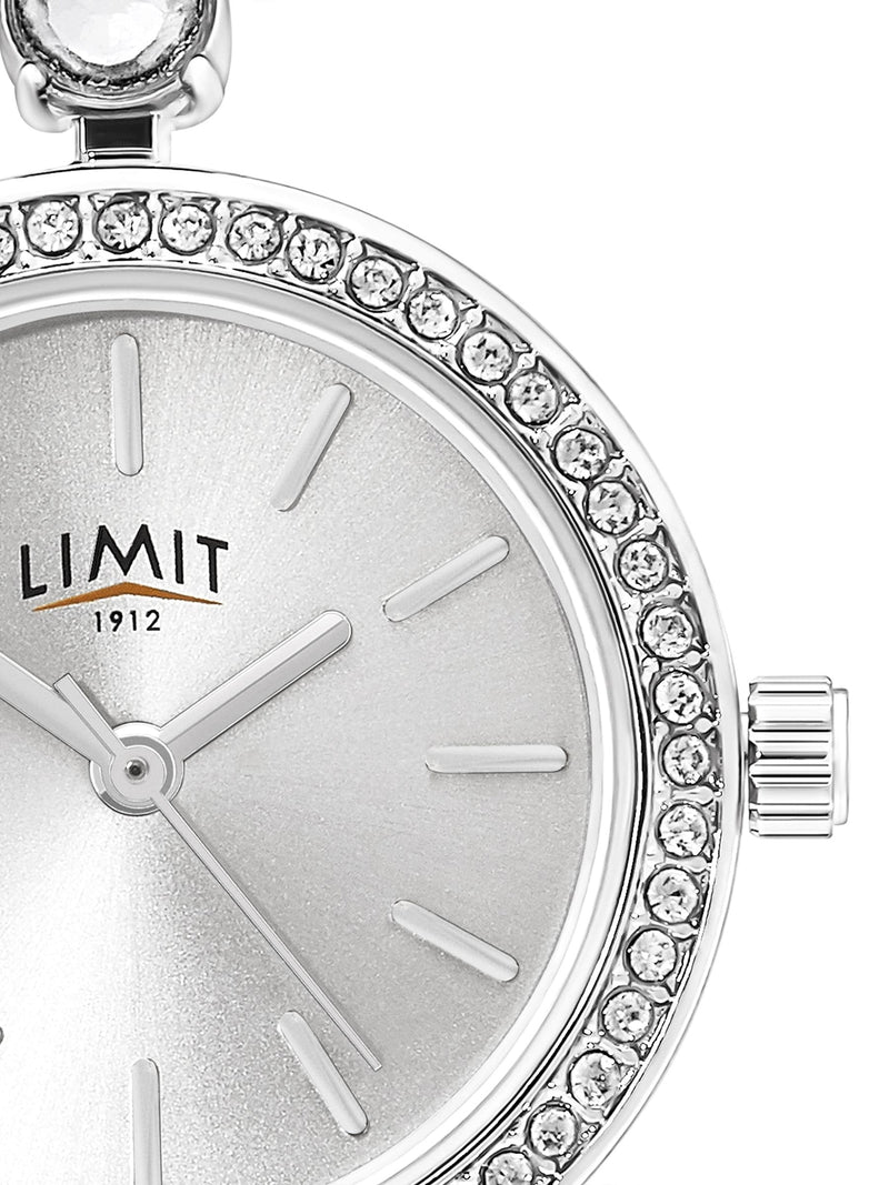 Limit Silver 26mm analogue watch - British product