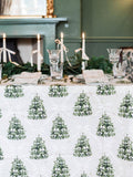 Avalon Home Cream Forest Tablecloth