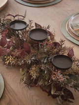 Next Lights4fun Autumn Winter Trio Pillar Candle Holder 70cm- Buy online at McGrocer