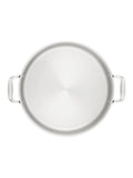 Stellar Polished Steel Profile Uncoated Shallow Caserol Pan