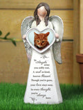 PMC personalised photo upload memorial angel ornament 23cm, imported from the UK