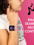 Tikkers pink smartwatch and earbuds set - British product