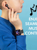 Tikkers Pink Series 13 smart watch and earbuds set - British product