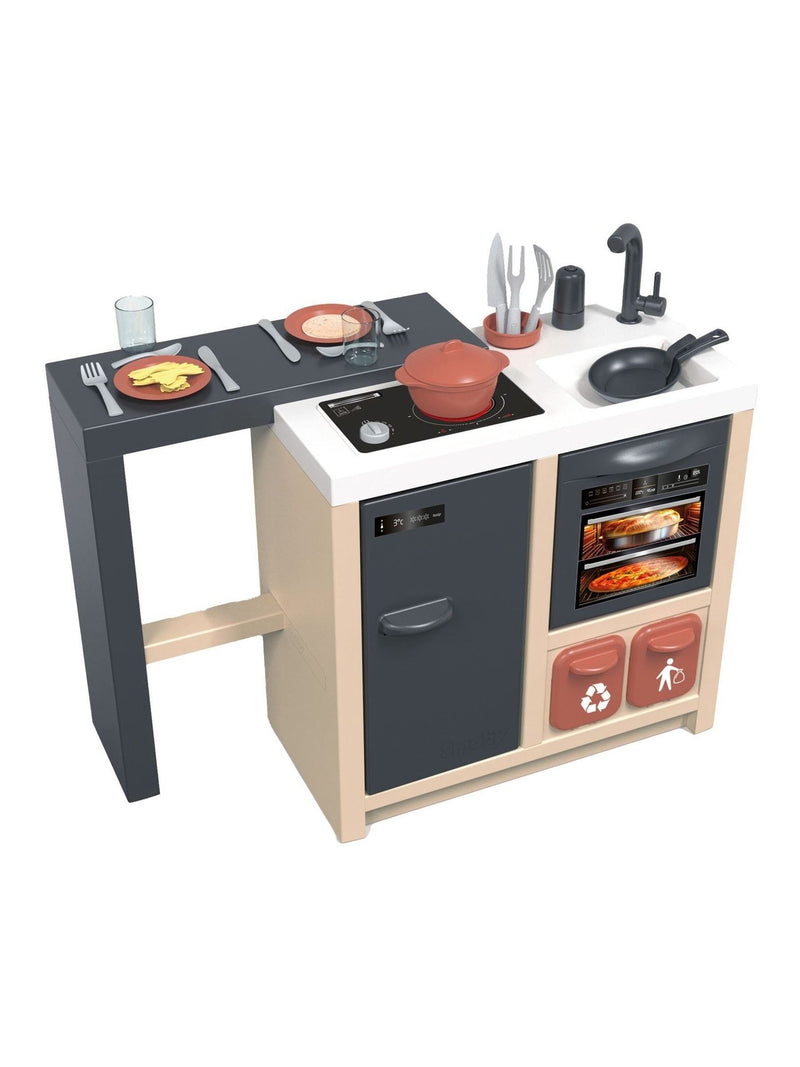 Smoby Kitchen Island toy kitchen with 23 accessories - British product