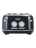 Haden Steel Blue Jersey 4 slice toaster, UK version